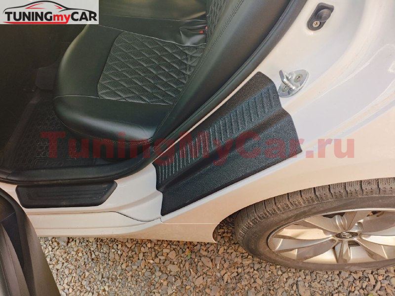 Накладки на внутренние части задних арок для Hyundai i40 2015-2019