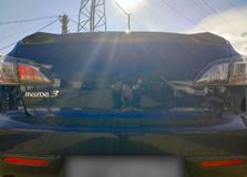 Лип-спойлер для Mazda 3 (BL) 2008-2013 M4-Style