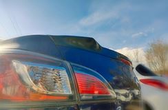 Лип-спойлер для Mazda 3 (BL) 2008-2013 M4-Style