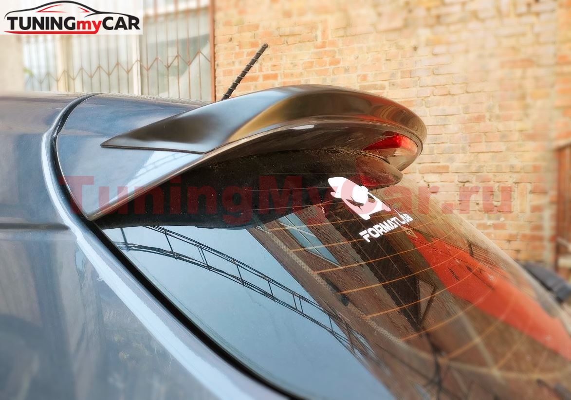 Лип-спойлер для Kia Ceed II 2012-2018 хэтчбек