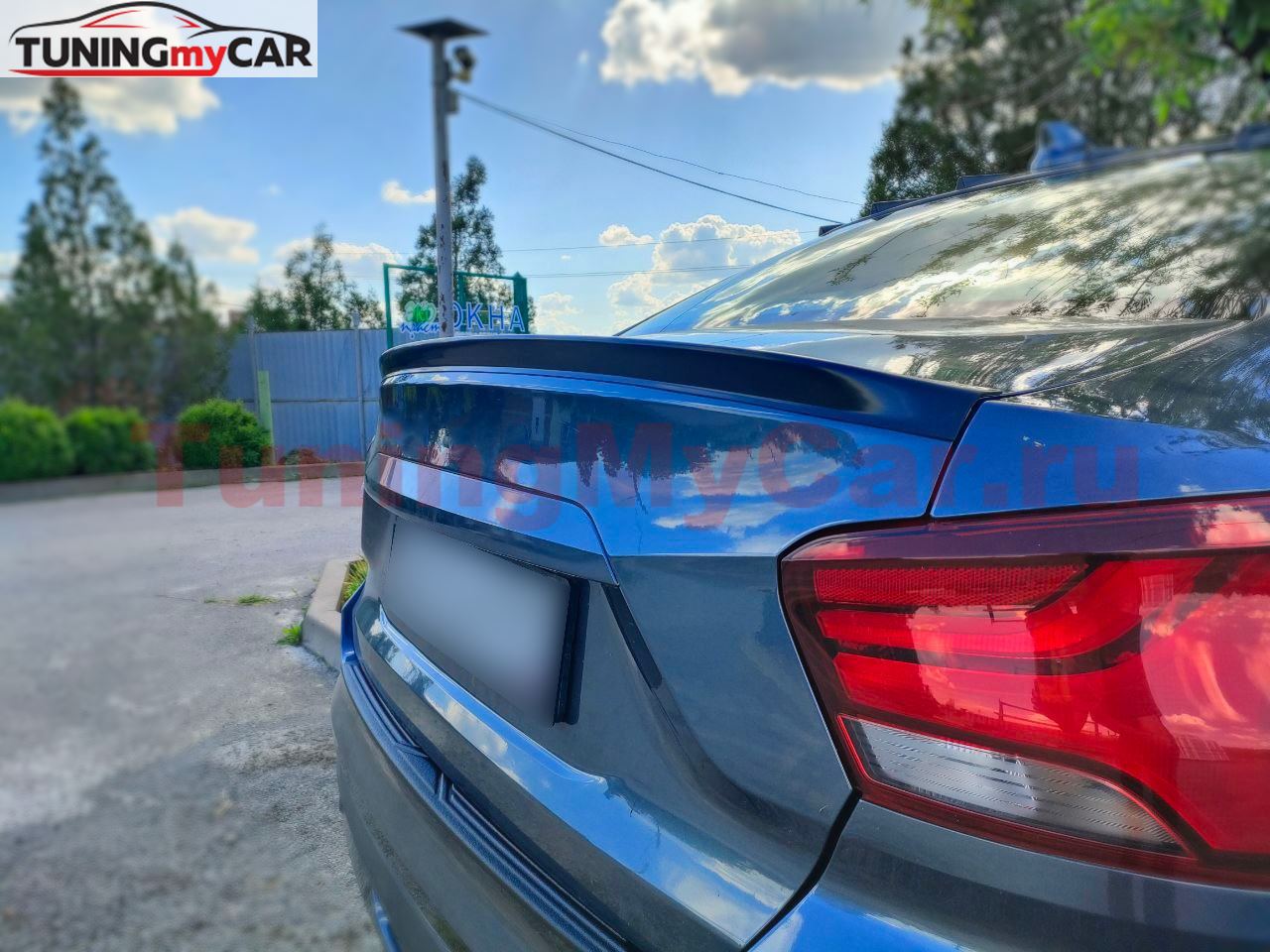 Лип-спойлер для Lada Iskra 2025-