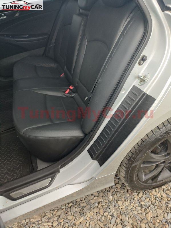 Накладки на внутренние части задних арок для Hyundai Sonata VI 2009-2014