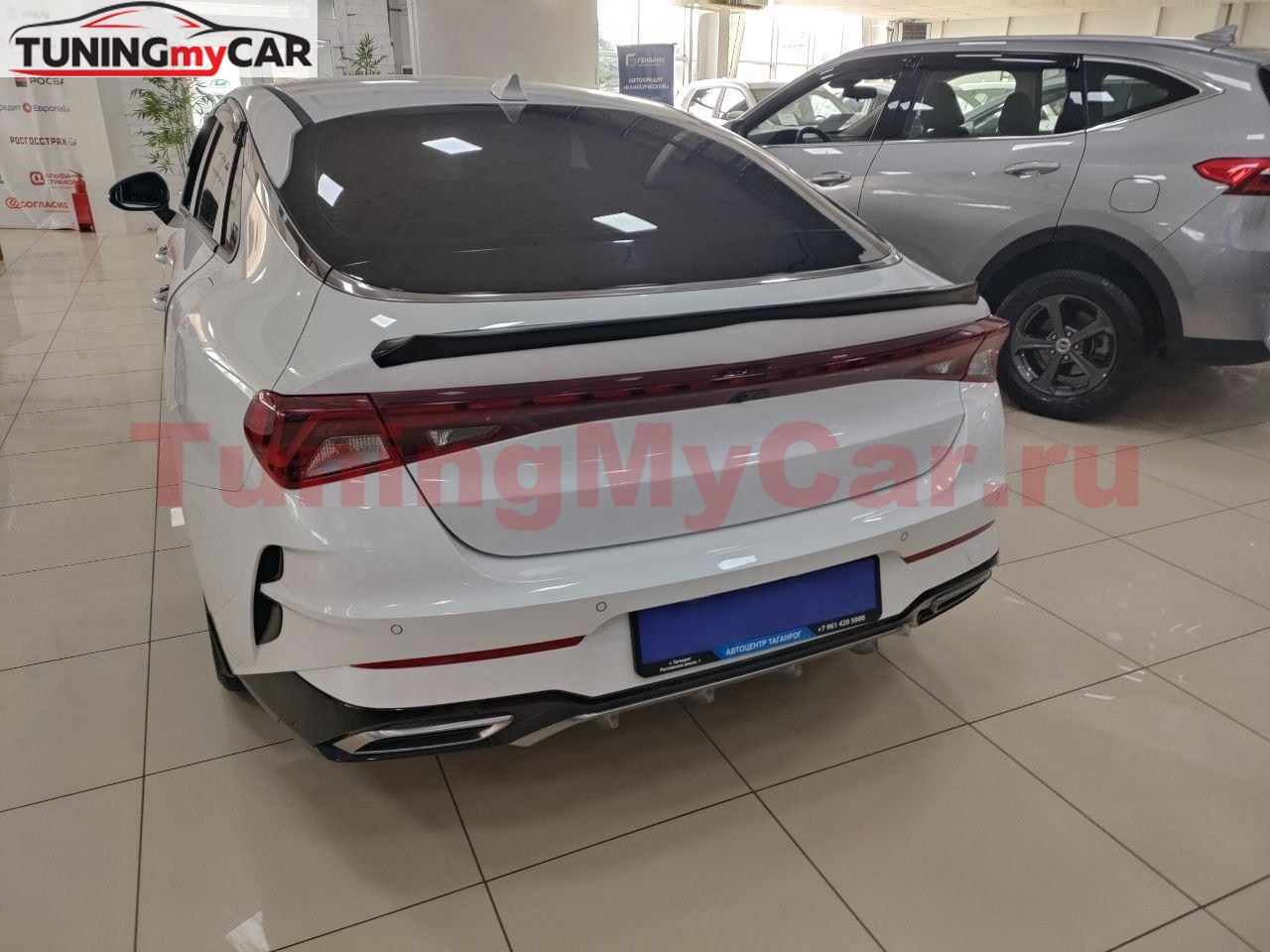 Лип-спойлер для Kia K5 2019-2023