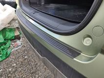 Накладка на задний бампер (со скотчем) для Jaecoo J7 дорестайлинг 2023-