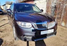 Накладки на фары (реснички) для Brilliance V5 2011-2019 дорест.