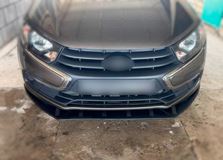 Сплиттер переднего бампера Lada Granta FL 2018-