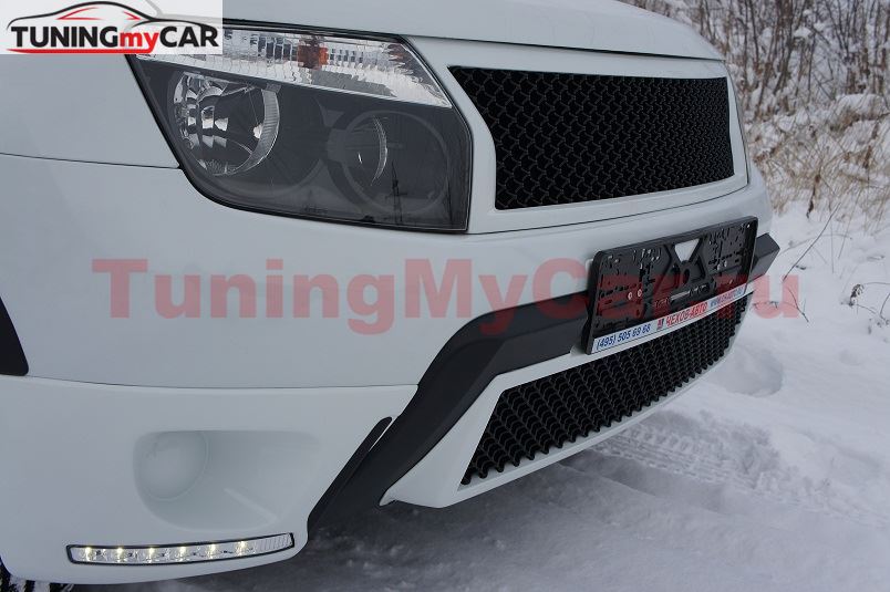 Решетка радиатора Bentley Style для Renault Duster