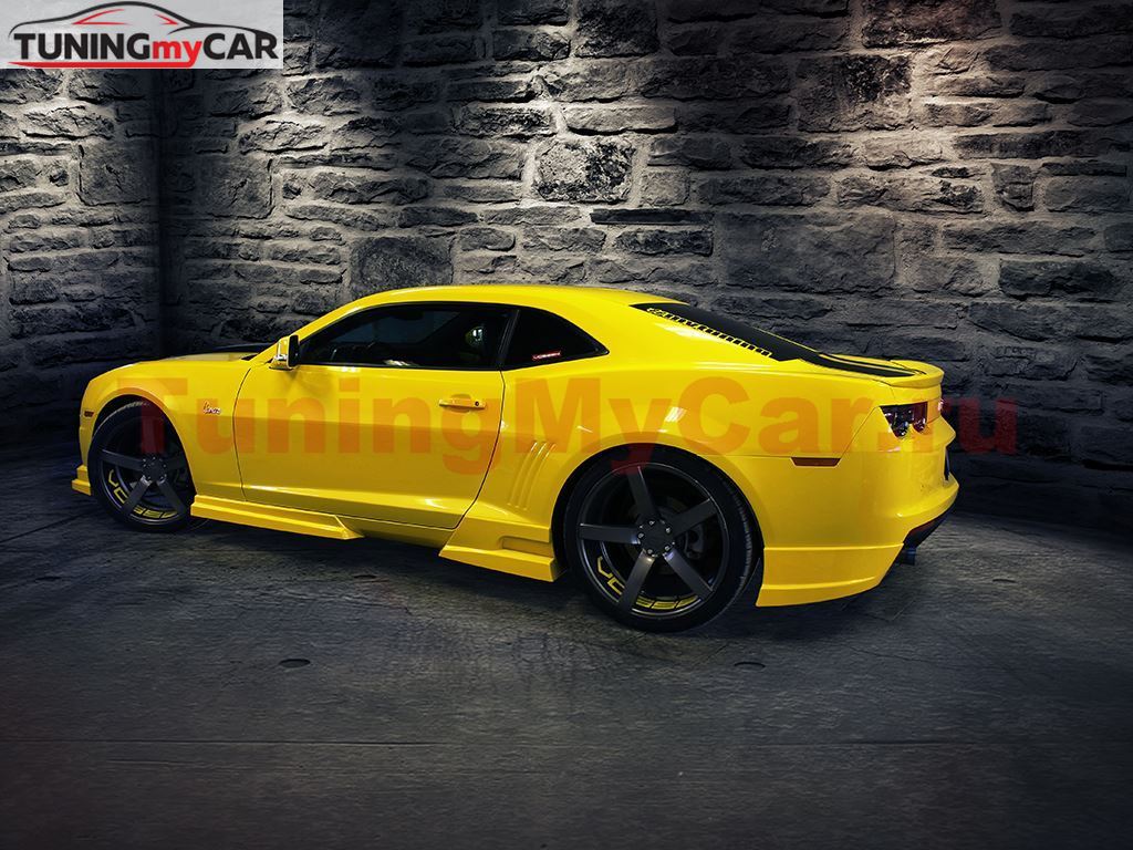 Комплект накладок на пороги(4 шт) для Chevrolet Camaro SS, RS 2009-2012