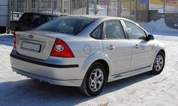 Юбка FT заднего бампера (седан) для Ford Focus 2