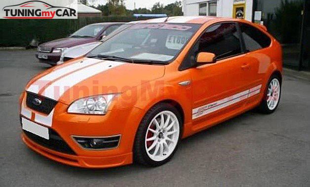 Юбка переднего бампера "Sport" для Ford Focus 2 ST