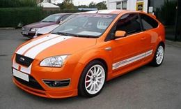 Юбка переднего бампера  "Sport" для Ford Focus 2 ST