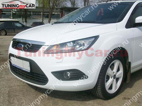 Реснички на фары для Ford Focus 2 2008- узкие