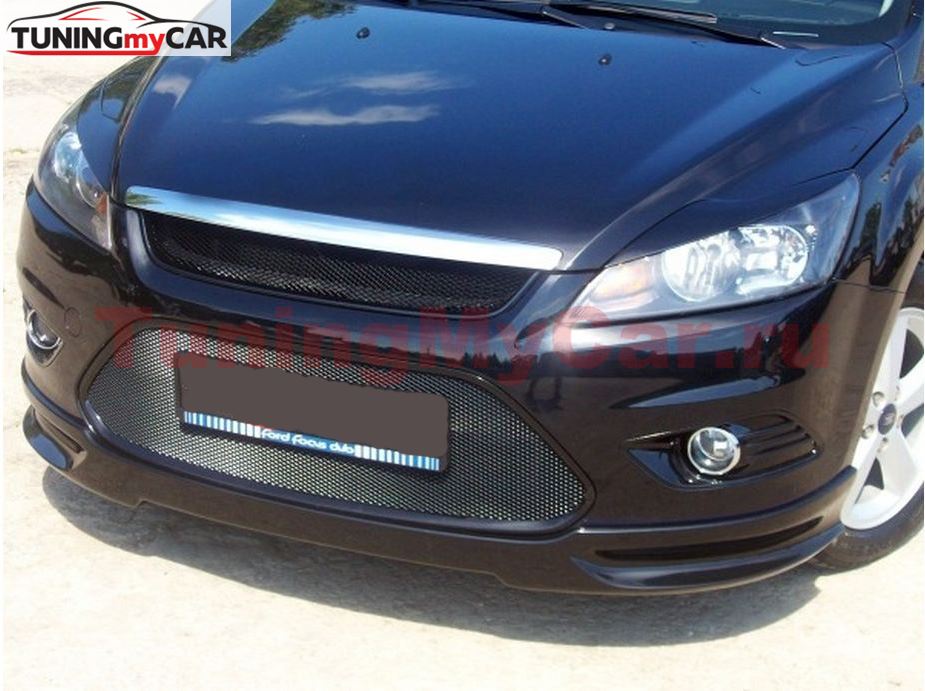 Юбка переднего бампера "Lord" для Ford Focus 2 2008-
