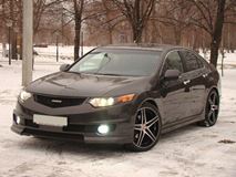 Бампер передний "MUGEN Style" для Honda Accord VIII 2008-2012 / Acura TSX (CU2) 