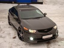 Бампер передний "MUGEN Style" для Honda Accord VIII 2008-2012 / Acura TSX (CU2) 