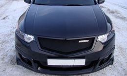 Юбка переднего бампера "MUGEN Style" для Honda Accord VIII 2008-2010  / Acura TSX (CU2) 