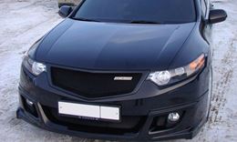 Юбка переднего бампера "MUGEN Style" для Honda Accord VIII 2008-2010  / Acura TSX (CU2) 
