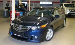 Юбка переднего бампера "MUGEN Style" для Honda Accord VIII 2008-2010  / Acura TSX (CU2) 