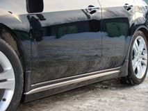 Пороги "MUGEN Style" для Honda Accord VIII 2008-2012 / Acura TSX (CU2) 
