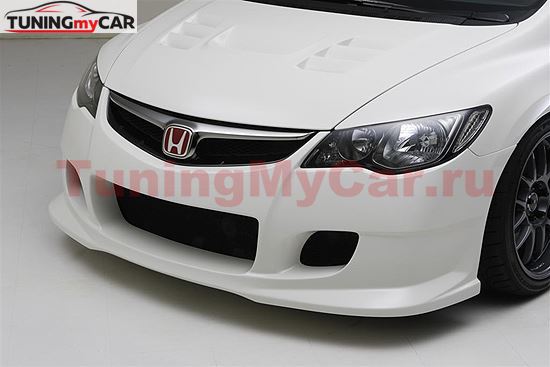 Бампер передний для Honda Civic 4d INGS Extreem