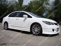 Пороги для Honda Civic 4d INGS Extreem