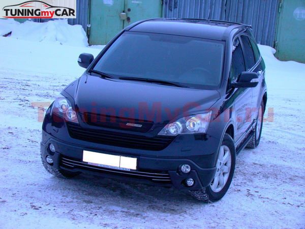 Реснички на фары для Honda CR-V 2007-2012