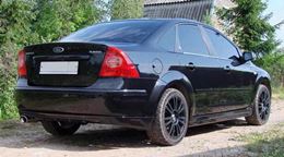 Юбка FT заднего бампера (седан) для Ford Focus 2