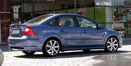 Юбка заднего бампера "MS" (седан) для Ford Focus 2