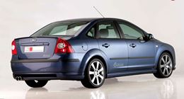Юбка заднего бампера "MS" (седан) для Ford Focus 2