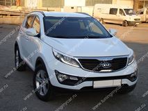 Реснички на фары для KIA Sportage (3rd) 2010-2016