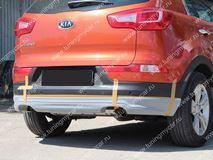 Юбка заднего бампера Ixion Style для KIA Sportage(3rd)