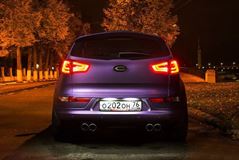 Спойлер JSW для KIA Sportage