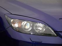 Реснички на фары для Mazda 3 HB средние