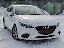 Реснички на фары для Mazda 3 2013-  (для стандартных фар)