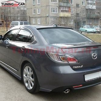 Козырек на стекло (узкий) для Mazda 6 2008-2012 Sedan