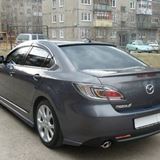 Козырек на стекло (узкий) для Mazda 6 2008-2012 Sedan 