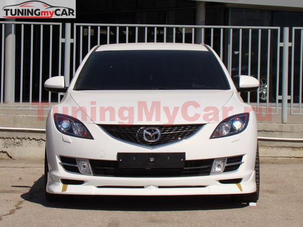 Юбка переднего бампера "Sport" для Mazda 6 2008 Touring