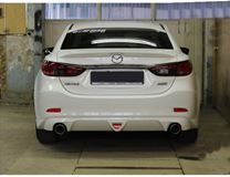 Диффузор заднего бампера для Mazda 6 2013- var№1