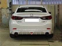 Диффузор заднего бампера для Mazda 6 2013- var№2