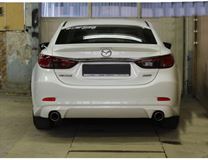 Диффузор заднего бампера для Mazda 6 2013- var№3
