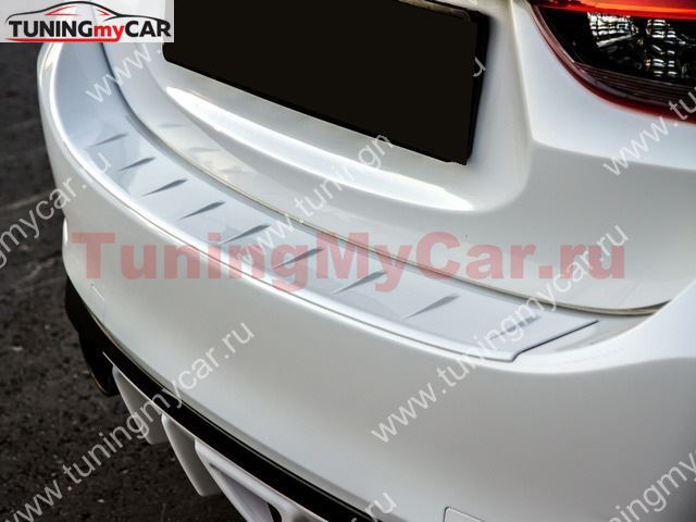 Защитная накладка заднего бампера для Mazda 6 2013- под покраску