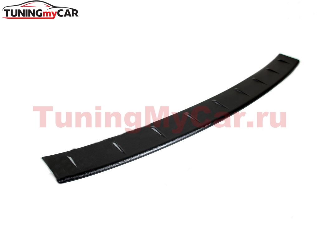 Защитная накладка заднего бампера для Mazda 6 2013- Текстурный-Шагрень