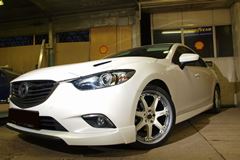 Клыки переднего бампера SkyActivSport для Mazda 6 2013-