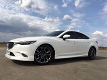 Клыки переднего бампера для Mazda 6 2015-