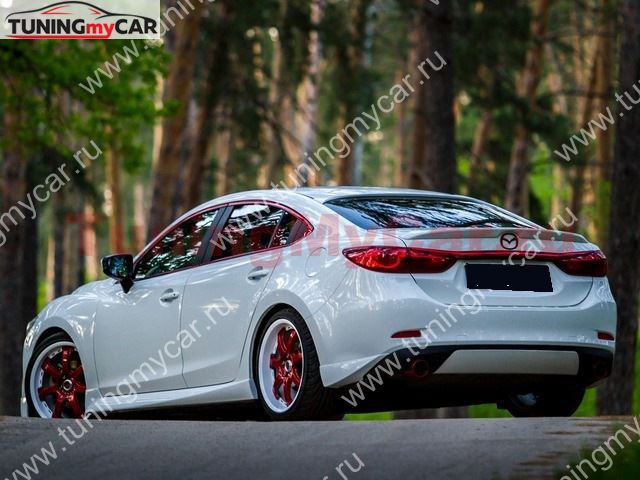 Пороги SkyActivSport для Mazda 6 2013-