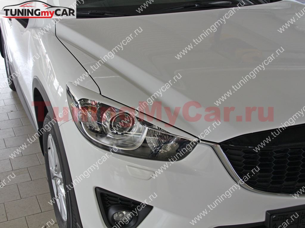 Реснички на фары для Mazda CX-5 var №2