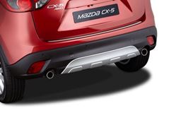 Диффузор заднего бампера для Mazda CX-5 2011-2015