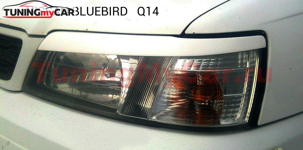 Реснички на фары для Nissan Bluebird U14 1996-2001