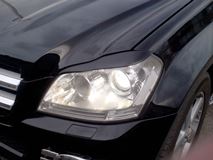 Реснички на фары для Mercedes-Benz GL X164 2006-2012