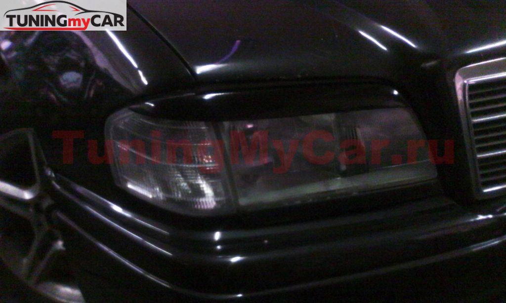 Реснички на фары для Mercedes-Benz C class 1993-2000 (W202, S202)